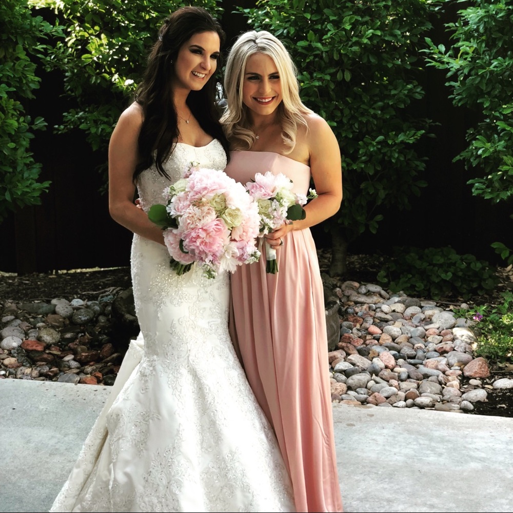 Vera wang bridesmaid dress